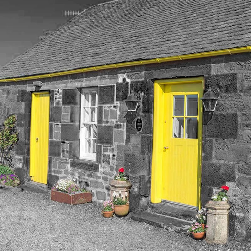 The exterior of Ballat Smith Cottage