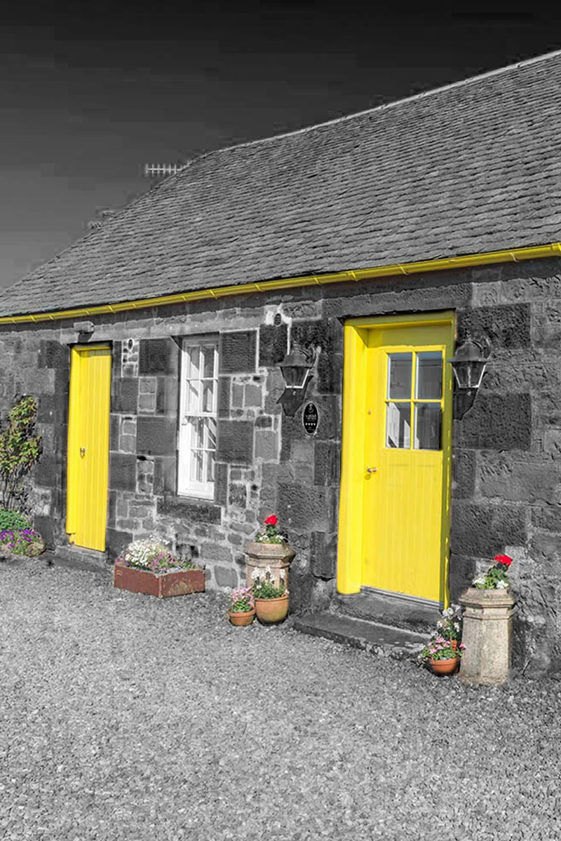 The exterior of Ballat Smith Cottage