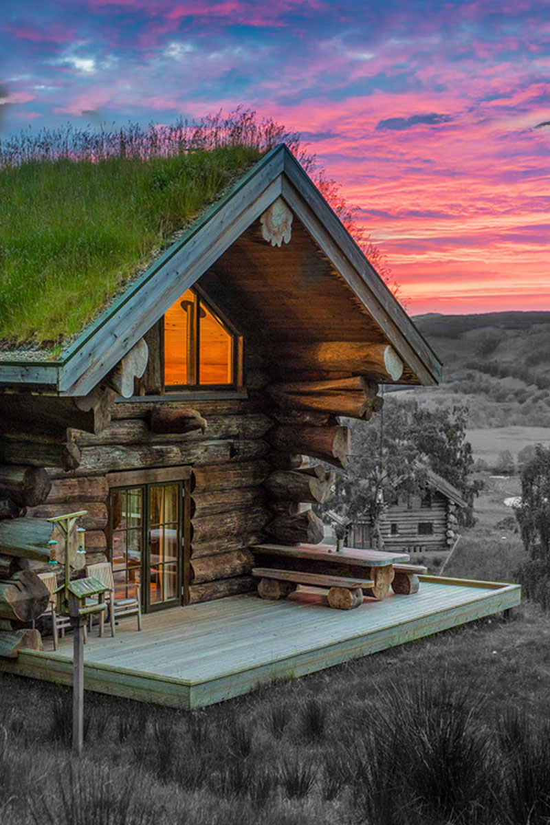 A lodge at Eagle Brae