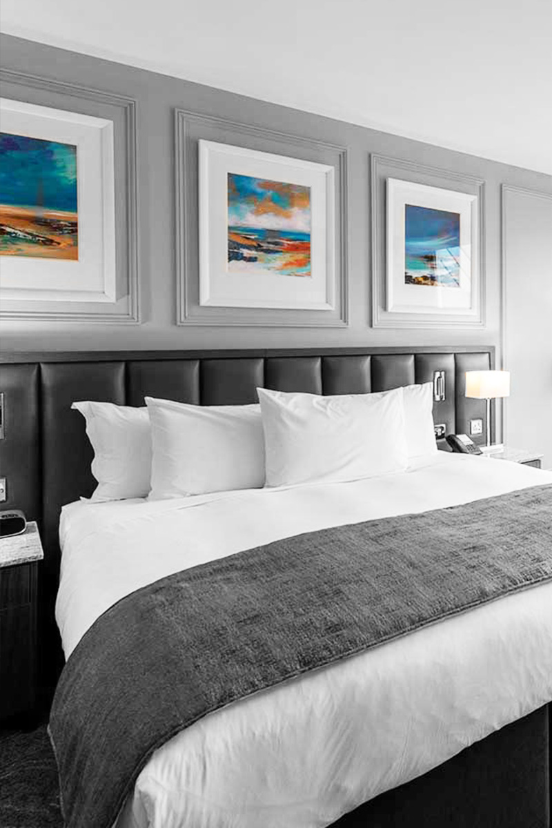 A bedroom in Ness Walk