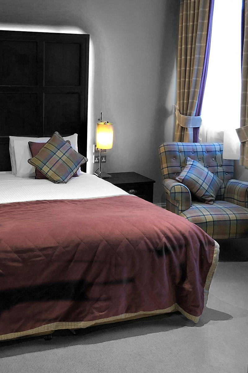 A bedroom in Parliament Hose Hotel